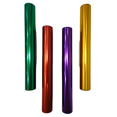 Bastão de Revezamento 30cm Aluminio Atletismo Oficial - 065