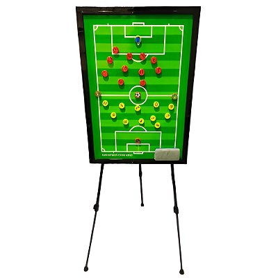 Quadro Tático c/ Tripé, Caneta e 27 Imãs 87x61 - 042