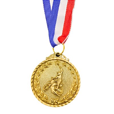 Medalha Moto Ouro AX 50mm - 981