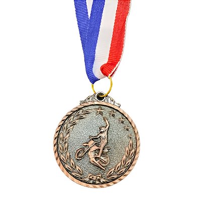 Medalha Moto Bronze AX 50mm - 981