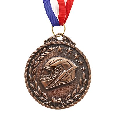 Medalha Piloto Bronze AX 50mm - 981
