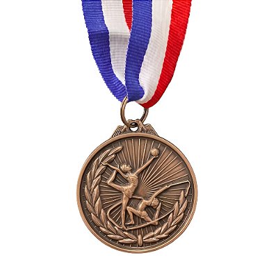 Medalha Ginástica GR Bronze AX 50mm - 980