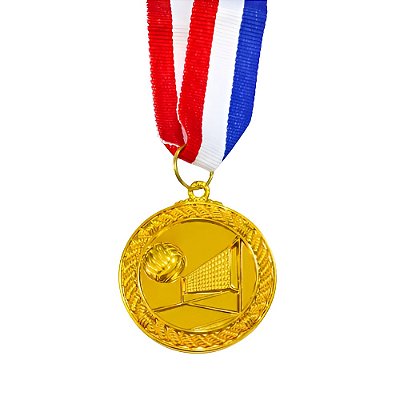 Medalha Volei Ouro AX 50mm - 980