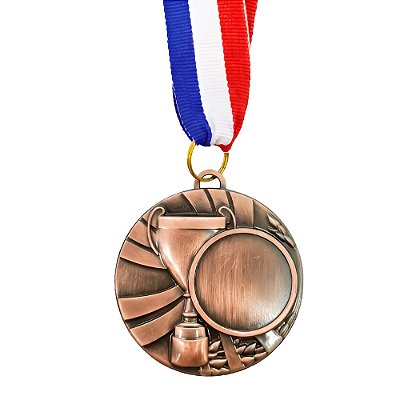 Medalha Taça Troféu Bronze AX 50mm - 980