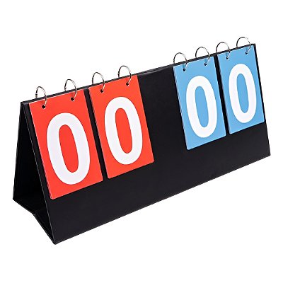 Placar Tenis de Mesa 45x22cm Dobrável AX Esportes - 048