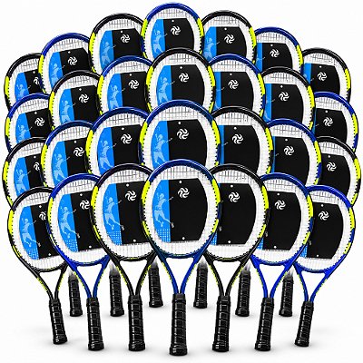 Raquete Tênis Campo 27" Alumínio PRO AX Esportes 110 - PACK COM 25