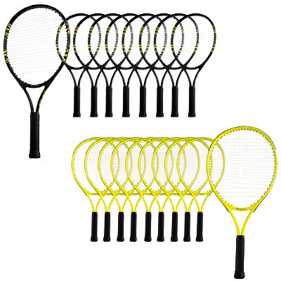 Raquete Tênis Campo 23" Alumínio PRO AX Esportes 108 - PACK COM 25
