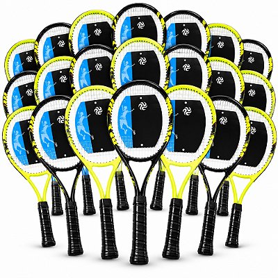 Raquete Tênis Campo 23" Alumínio PRO AX Esportes 108 - PACK COM 25