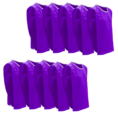 Coletes Adulto Esportivo AX - Roxo - PACK COM 10