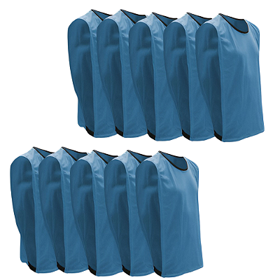 Coletes INFANTIL Esportivo AX - Celeste - PACK COM 10