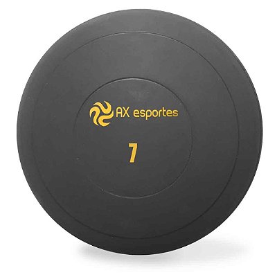 Bola Medicine Ball Kick Borracha 7 Kg AX Esportes LCD