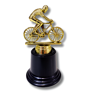 Troféu de Bicicleta 13cm Base Redonda AX - Y260