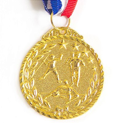 Medalha Atletismo 3  Ouro AX 50mm - Y225D