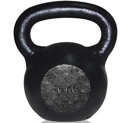 Kettlebel em Ferro Fundido 26 Kg AX Esportes (Unidade)