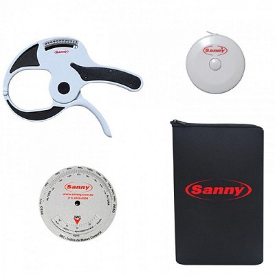 Combo Adipômetro/Plicômetro Clínico Sanny (Cód.: AD1009C)