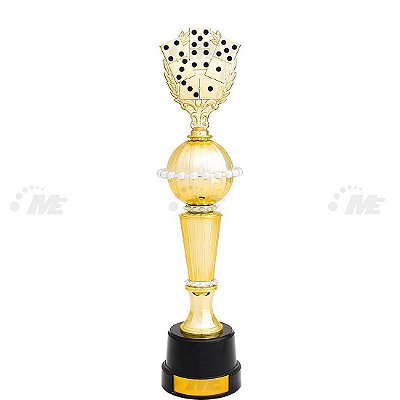 Troféu PZ Dominó 472/3 43cm - 3º Colocado