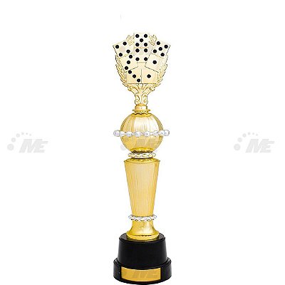Troféu PZ Dominó 472/2 36cm - 4º Colocado