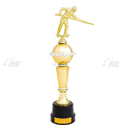 Troféu PZ Bilhar 472/3 43cm - 3º Colocado