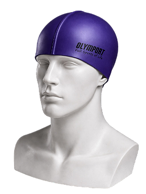 Touca Natação em Silicone AX Esportes Adulto Roxa - OA336