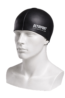 Touca Natação em Silicone AX Esportes Adulto Preta - OA336