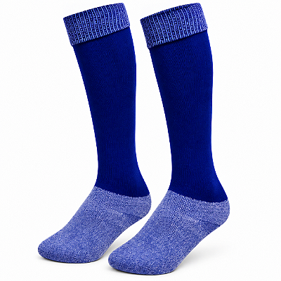 Meião Adulto Futebol Pro Azul Royal AX Esportes - (Par) 37/43