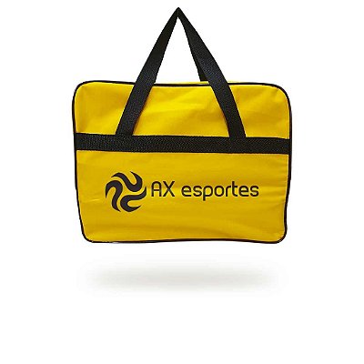 Bolsa para Fardamento Pequena AX Esportes Verona 48x40x22cm - Amarela