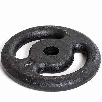 Anilha 4 kg de Ferro Pintada AX Esportes