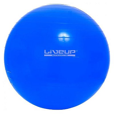 Bola Fitball Liveup 65cm - Suporta 200 Kg