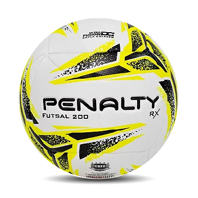 Bola Futsal Penalty RX 200 XXIII - Branca e Amarela