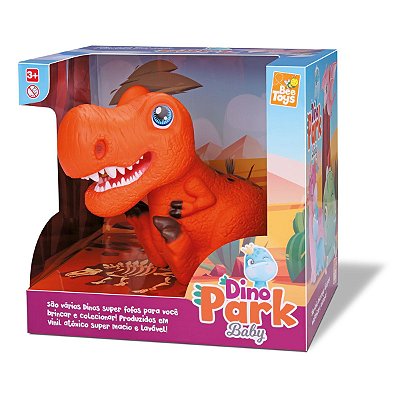 Boneco Dinossauro T-rex Baby Dinopark Baby