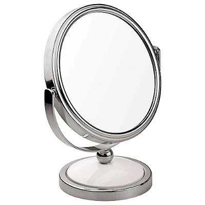 Espelho de Maquiagem Aumento Dupla Face Mor Classic