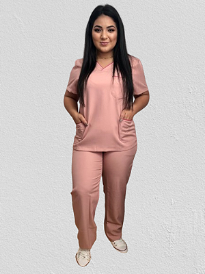 Scrub Feminino com debrum - Plus Size