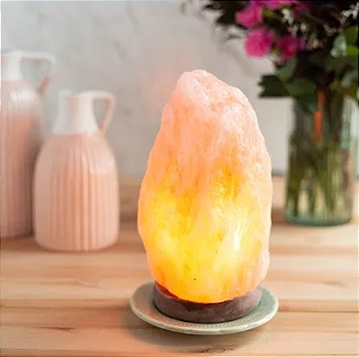 Luminárias de Sal Rosa