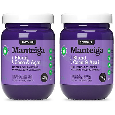  SoftHair - Linha Manteigas e Extratos Naturais