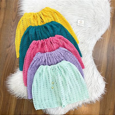 Short Saída Tricot (Diversas Cores)