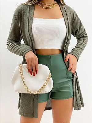 Cardigan Lã (Diversas Cores)