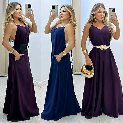 Macacão Longo Pantalona