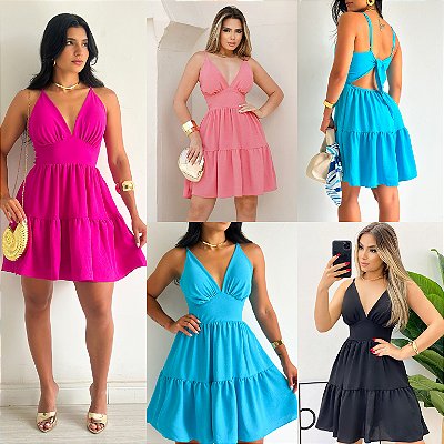 Vestido Curto Duna