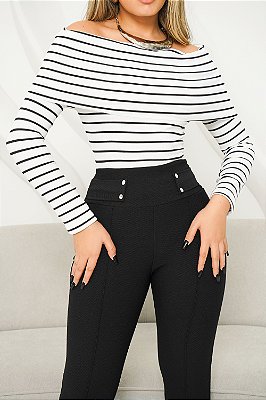 Blusa Manga Longa Ciganinha