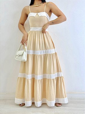 Vestido Longo Camadas