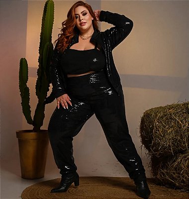 Calça Jogger Plus Size