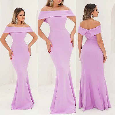 Vestido Longo Ciganinha