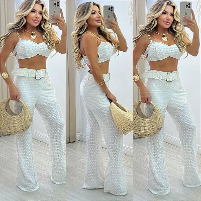 Conjunto De Tricot Arrastão