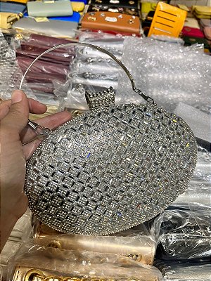 Bolsa Oval De Pedraria