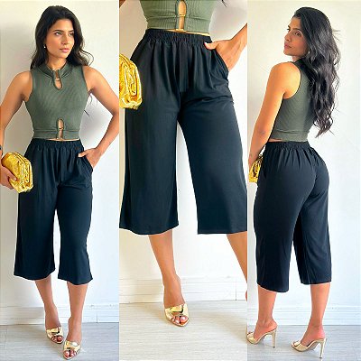 Calça Pantacourt
