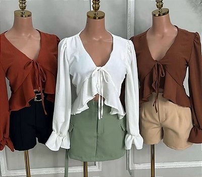 Bata Boho Manga Longa