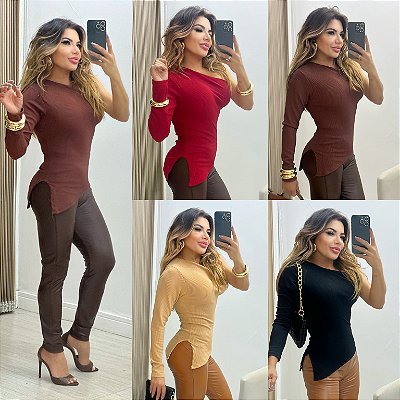 Blusa Ombro Único