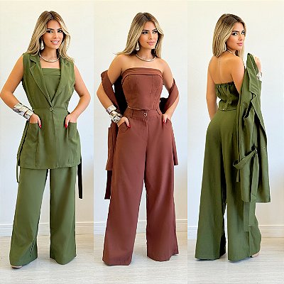 Conjunto de Calça & Colete