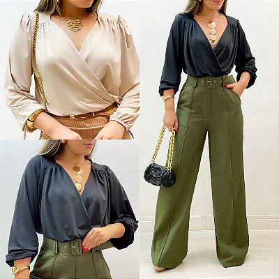 Blusa Manga Longa