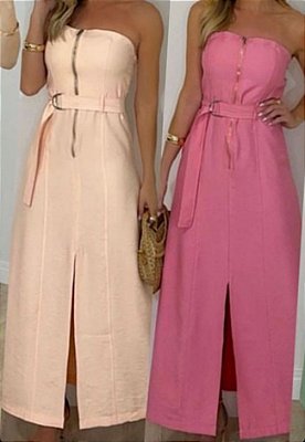 Vestido Midi Tomara Que Caia